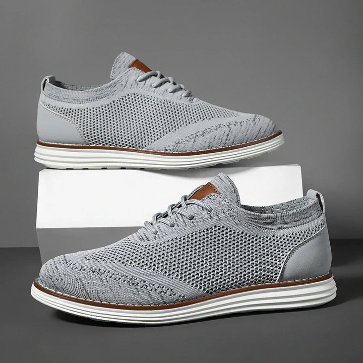 Zapatos Oxford de vestir grises de Alden
