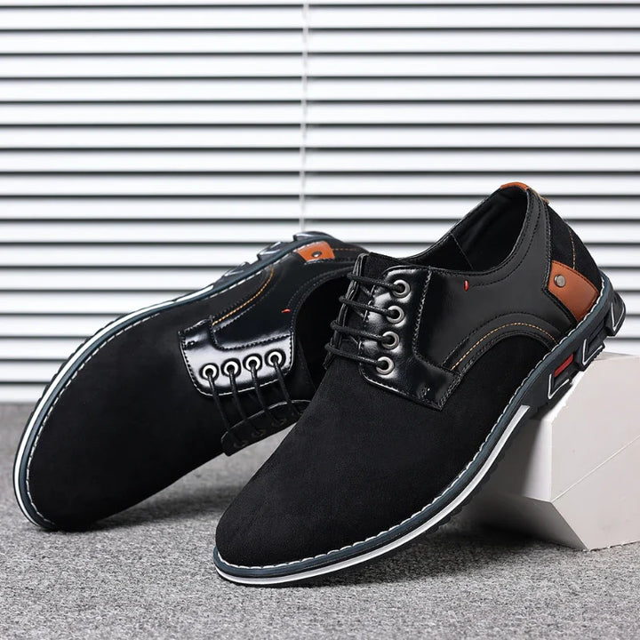 LUIGI | Zapato de Hombre de Ante y Cuero
