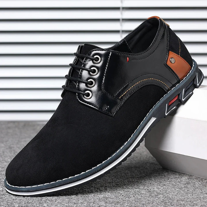LUIGI | Zapato de Hombre de Ante y Cuero