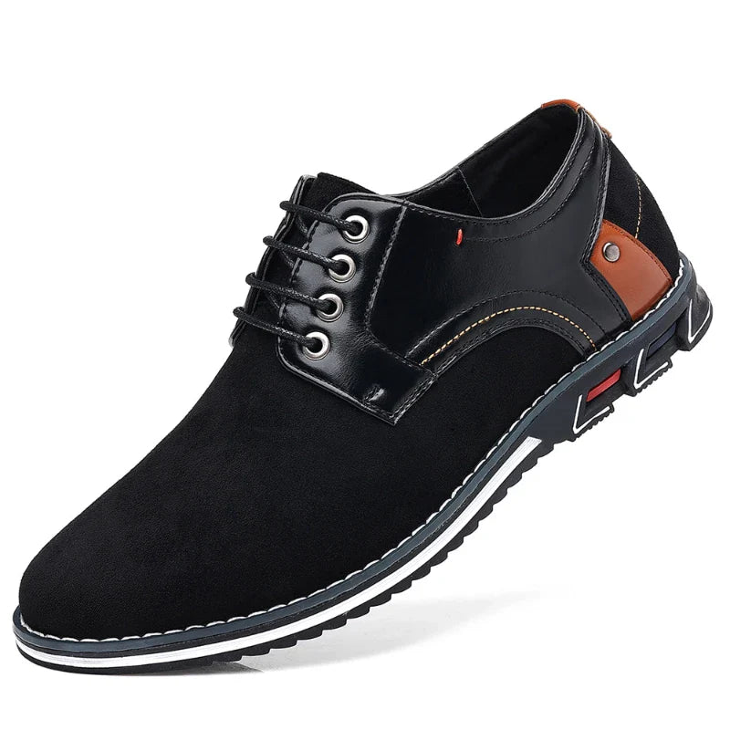 LUIGI | Zapato de Hombre de Ante y Cuero