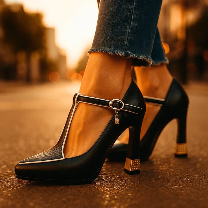 Vivienne Vixen Tacones stiletto de punta afilada