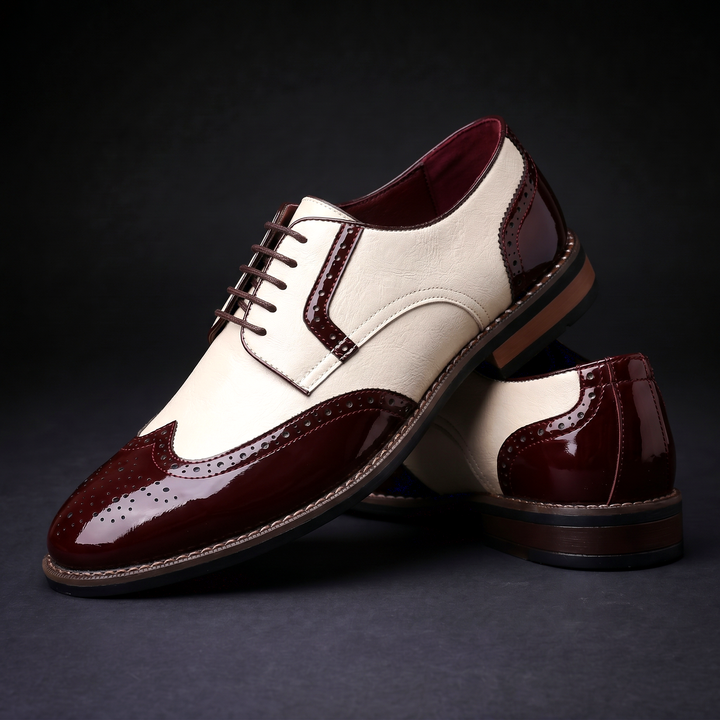 Zapatos Aaron Oxford de Cuero