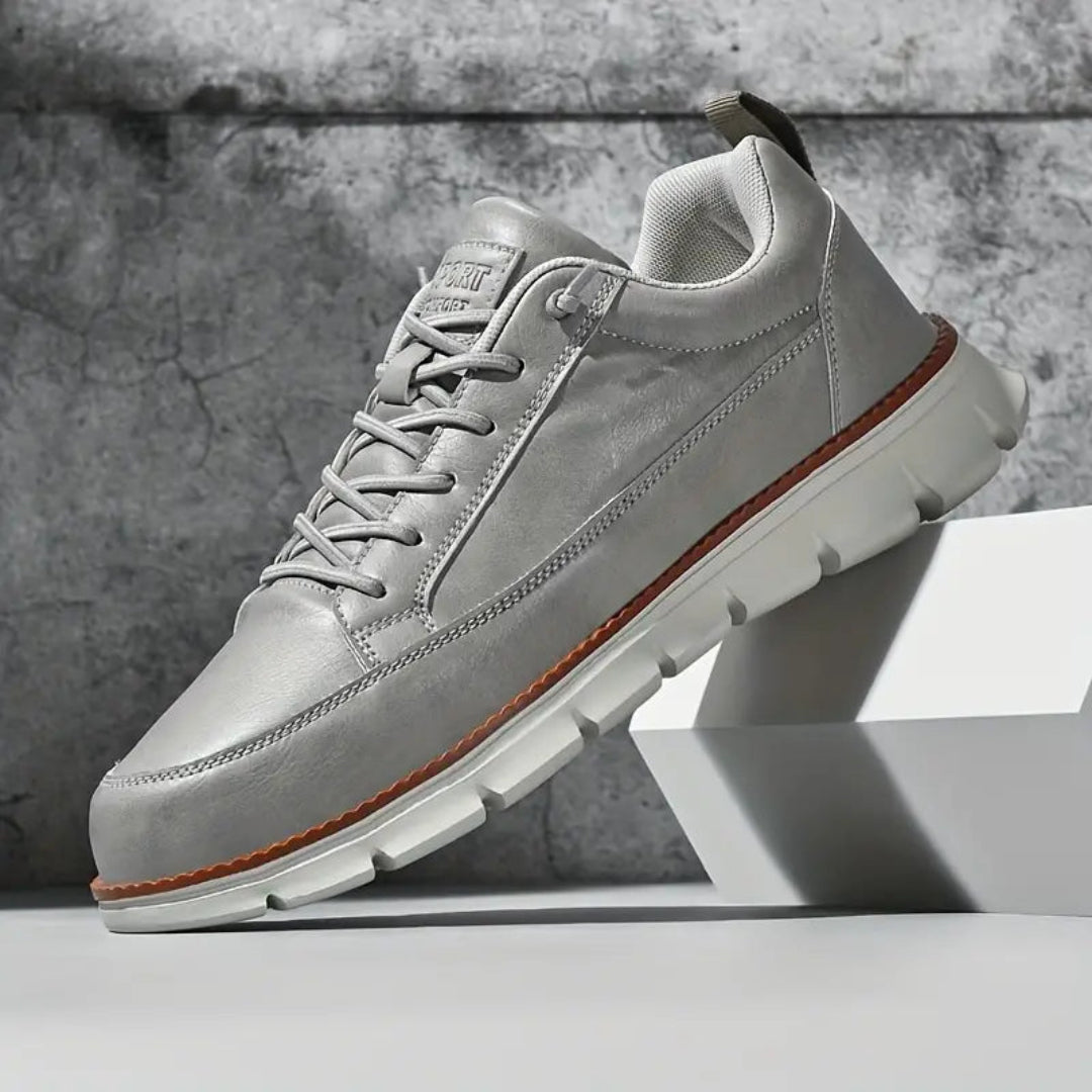BRUNO | Zapatos Casual de Hombre de Cuero Azul Marino
