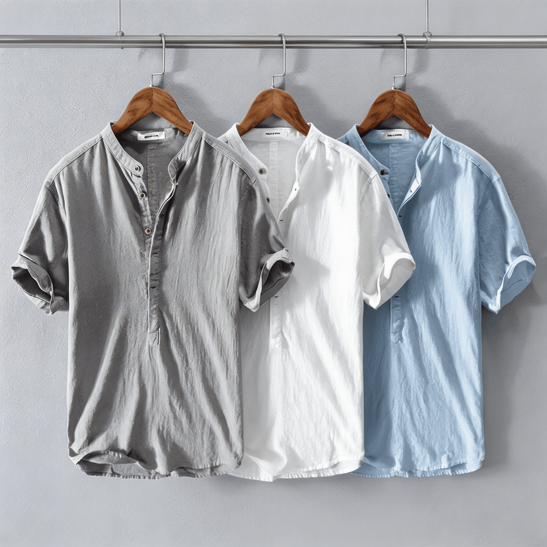 André Ferran Camisa de lino de Provenza