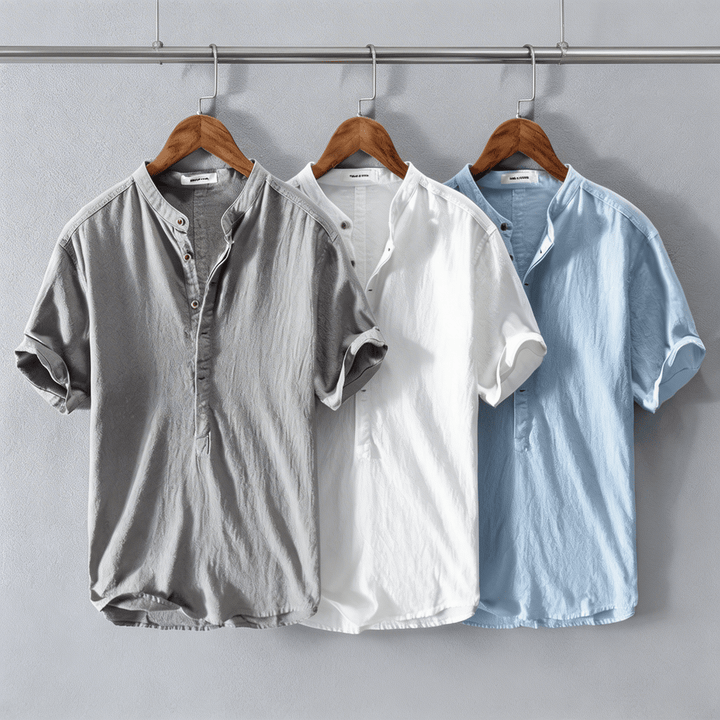 André Ferran Camisa de lino de Provenza