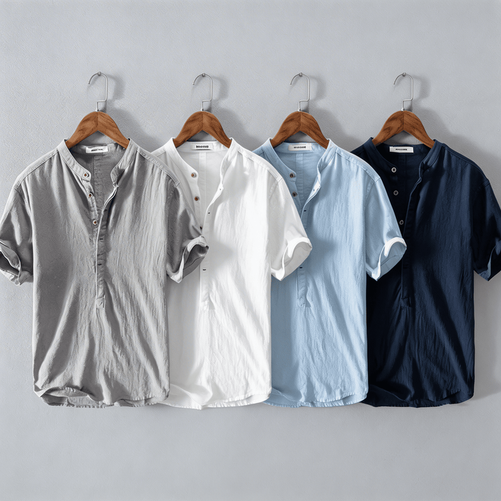André Ferran Camisa de lino de Provenza