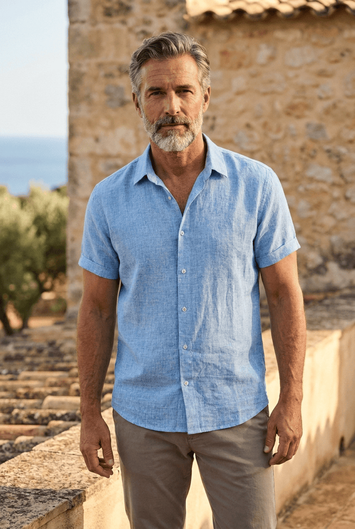 Camisa de lino de André Ferran