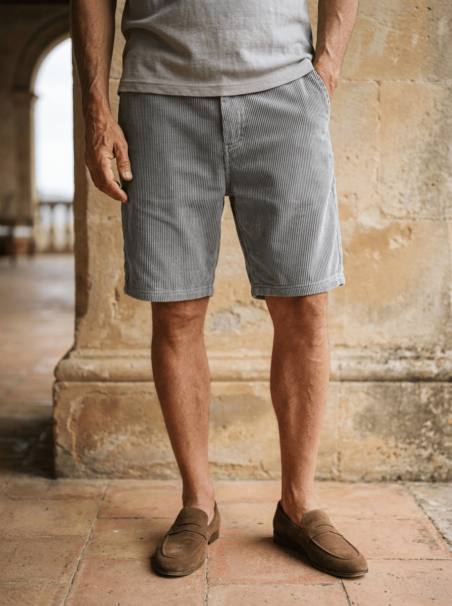 André Ferran Riviera Shorts de pana