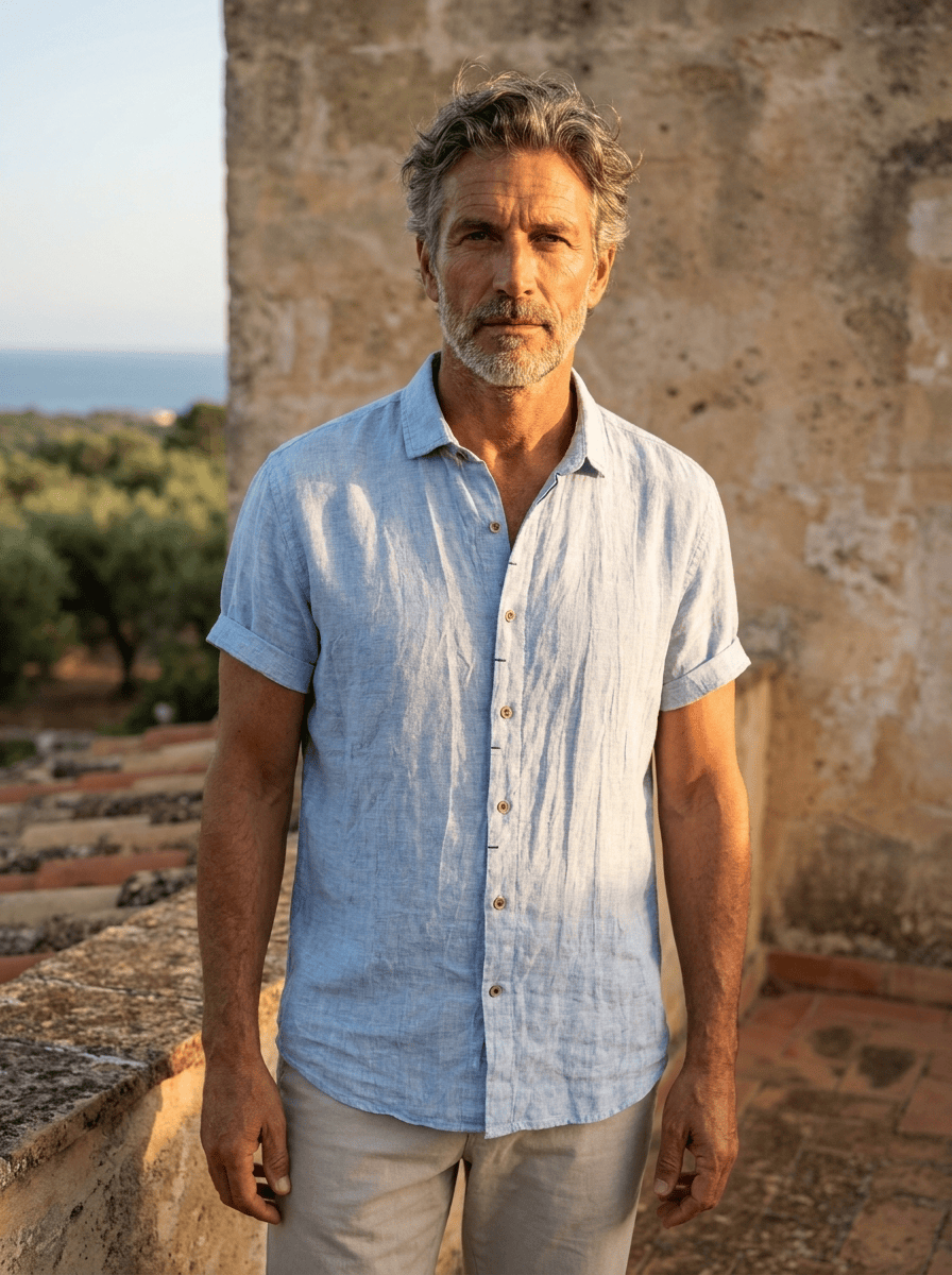 Camisa de lino Havana de André Ferran
