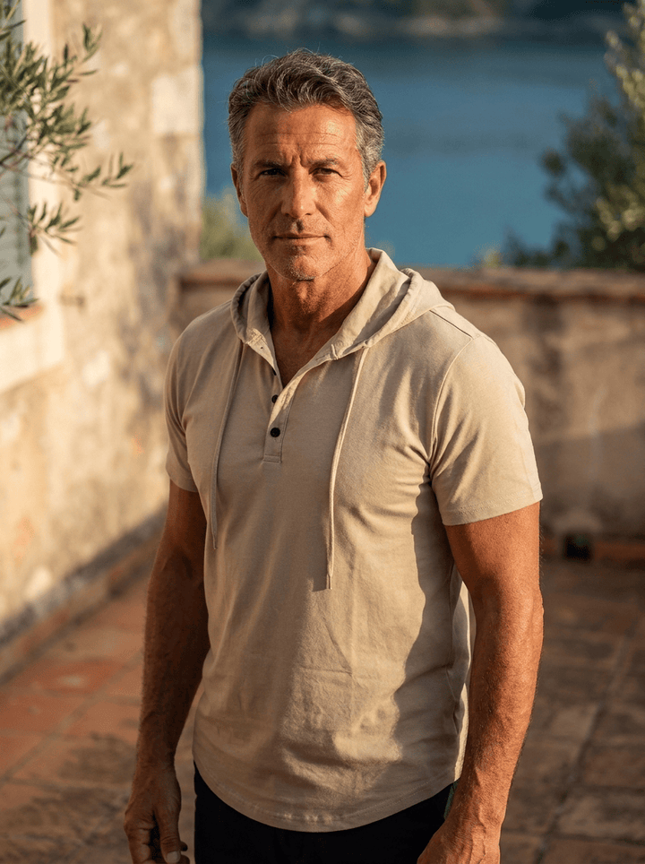 Henley con capucha Tyler de André Ferran