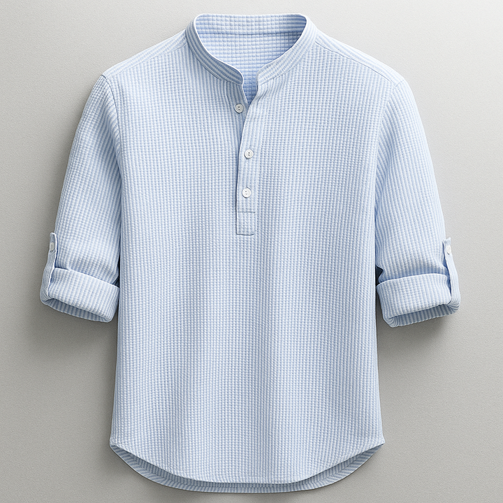 Hudson Camisa Henley Clásica