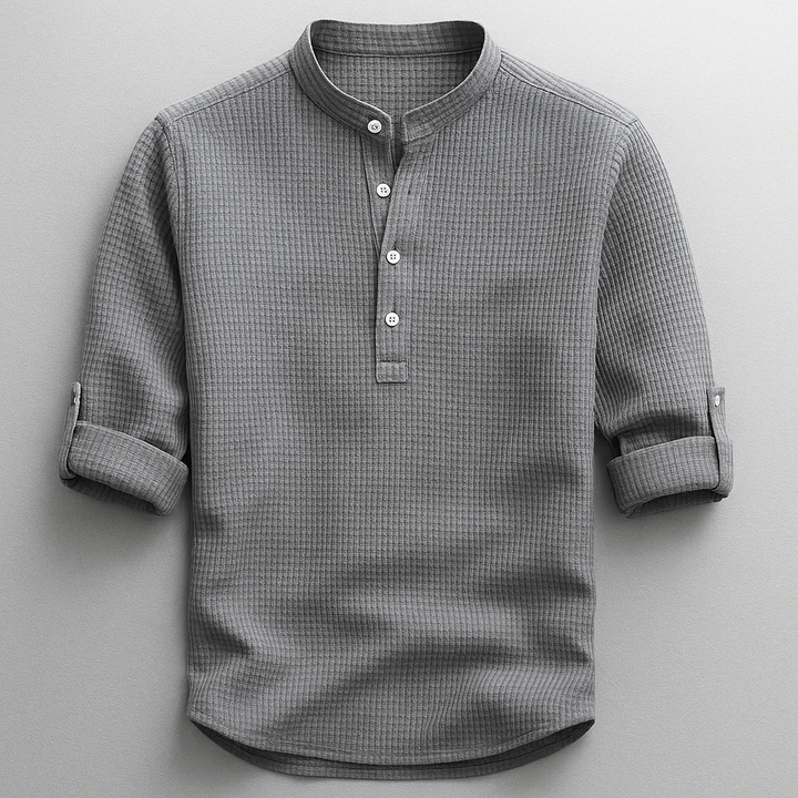 Hudson Camisa Henley Clásica