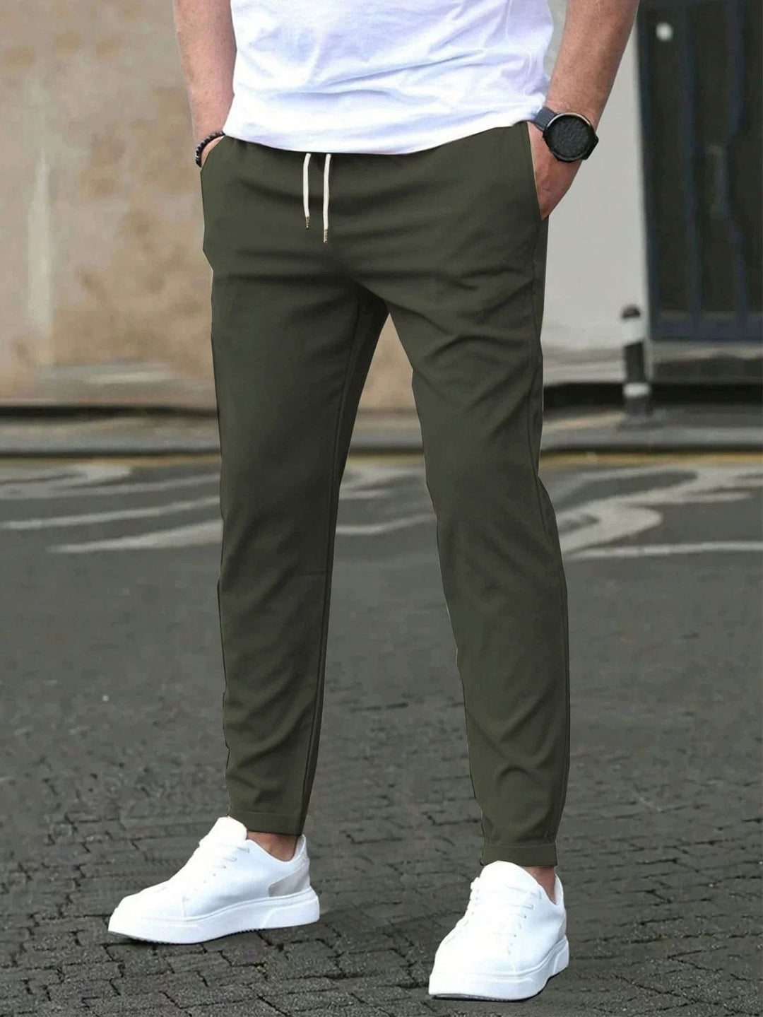 André Ferran Alvin Pantalones chinos de alto rendimiento