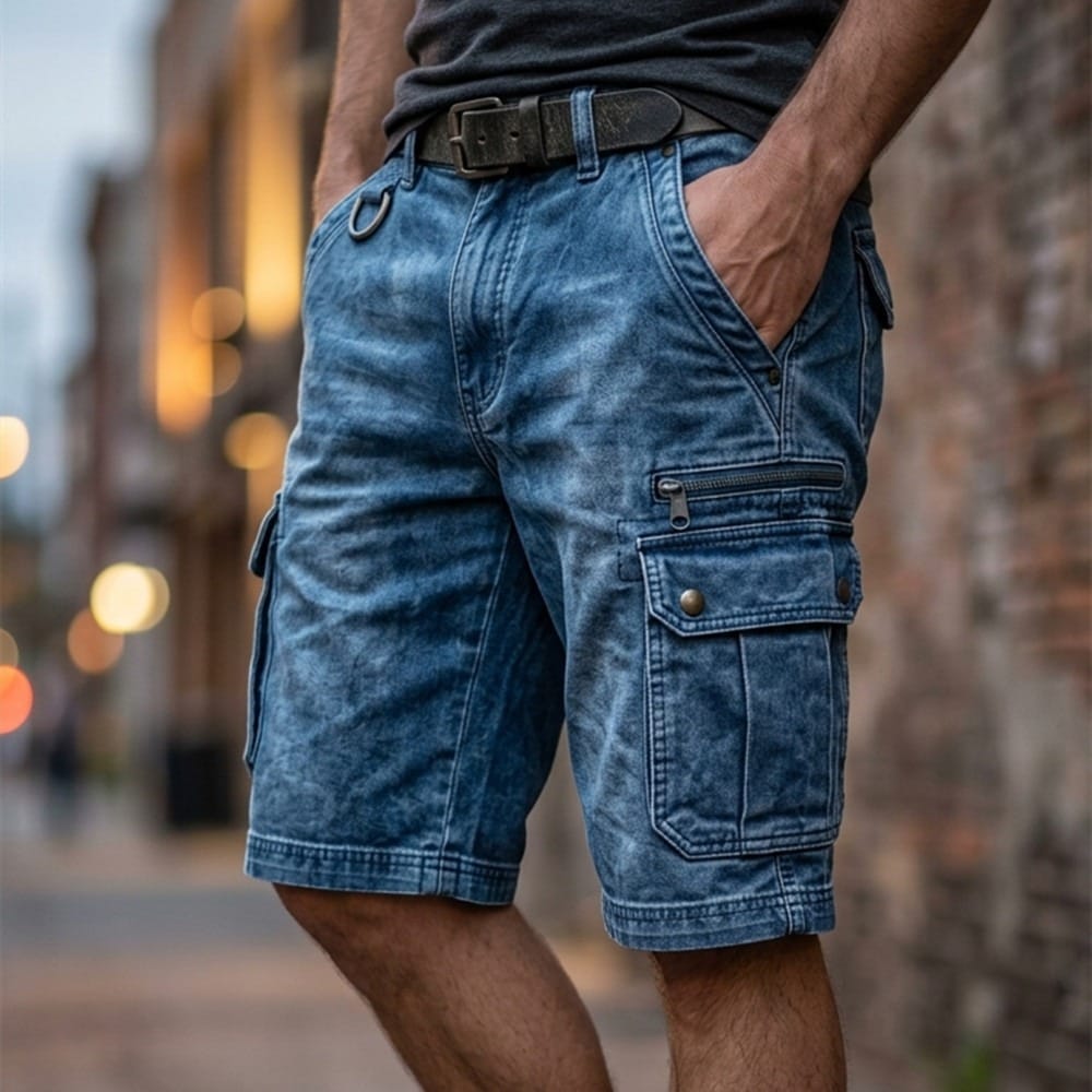 André Ferran Liam Shorts de denim