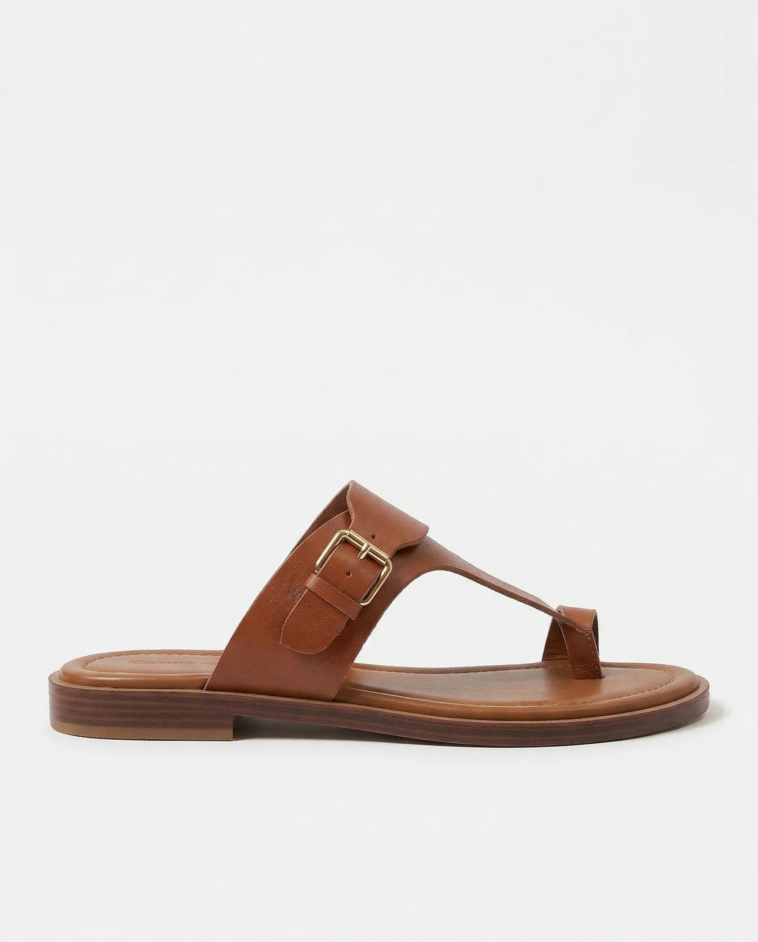 Sandalias Nice de cuero con hebilla