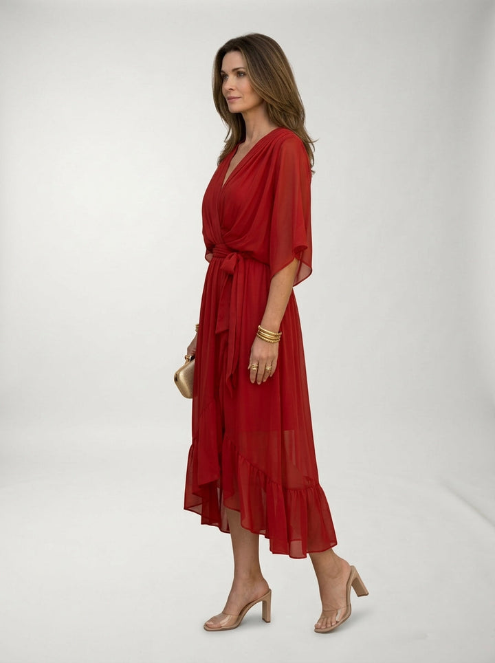 Vestido Marta | Decote em V