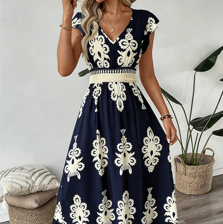 CANDELA™ | VESTIDO MAXI BARROCO