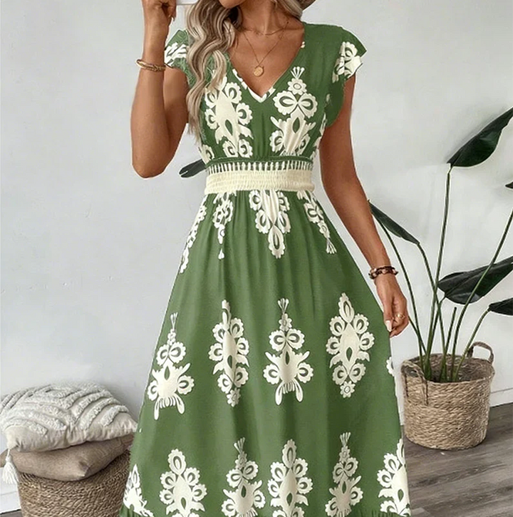 CANDELA™ | VESTIDO MAXI BARROCO